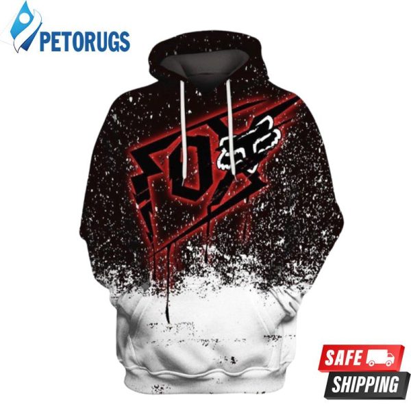 Red Fox Racing 3D Hoodie