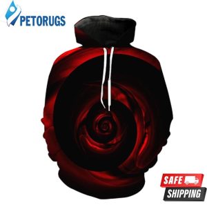 Red Rose 3D Hoodie