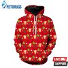 Reindeer Turn Up 3D Hoodie