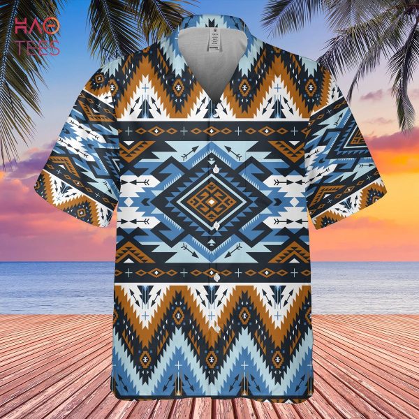 Retro Colors Tribal Seamless Hawaiian Shirt 3D_1367