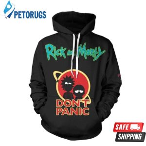 Rick And Morty Black C 3D Hoodie