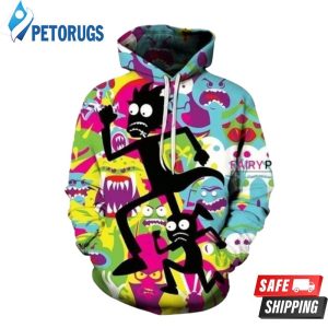 Rick And Morty F 3D Hoodie