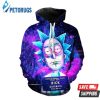 Rick And Morty Rick Black 3D Hoodie