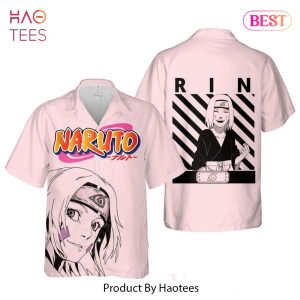 Rin Nohara Hawaiian Shirt Naruto Anime Shirt for Men Women