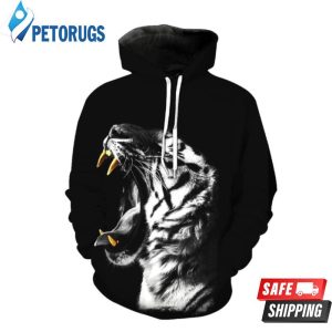 Roaring Tiger 3D Hoodie