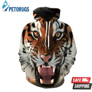 Roaring Tiger V2 3D Hoodie