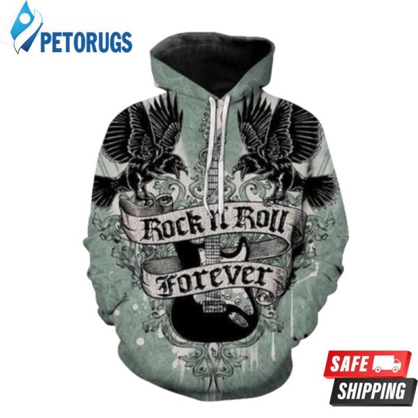 Rocknroll 3D Hoodie