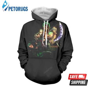 Roronao Zoro One Piece 3D Hoodie