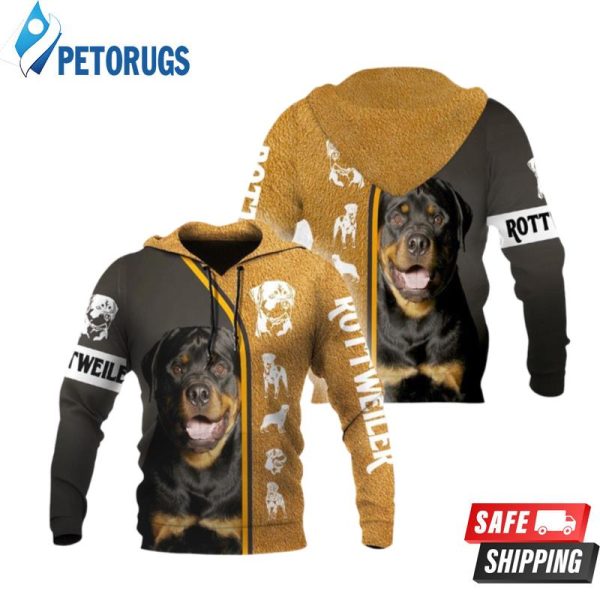 Rottweiler 3D Hoodie