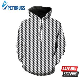 Rubik Checkerboaword 3D Hoodie