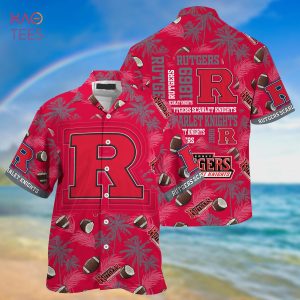 Rutgers Scarlet Knights Hawaiian Shirt