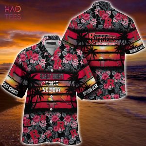 Rutgers Scarlet Knights Summer Hawaiian Shirt