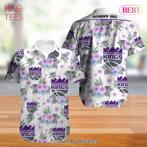 Sacramento Kings Hawaiian Shirt Flower summer new design