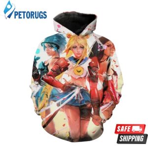 Sailor Moon Character Sailor Moon Sexy 3D Hoodie