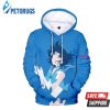 Sailor Moon Mizuno Ami 3D Hoodie