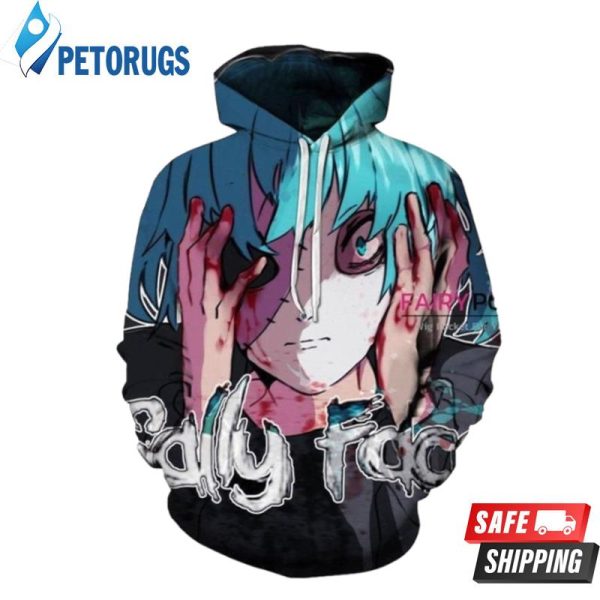 Sally Face Sal Fisher E 3D Hoodie