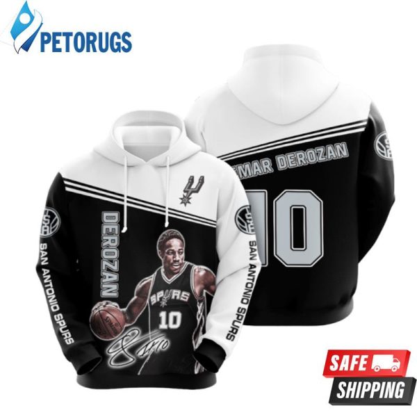 San Antonio Spurs Demar Derozan 3D Hoodie