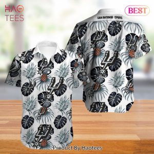 San Antonio Spurs Hawaiian Shirt Flower summer new design