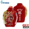 San Francisco 49Ers George Kittle 3D Hoodie