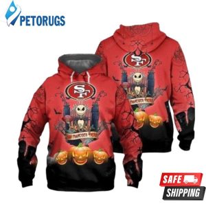 San Francisco 49Ers Halloween Costume 3D Hoodie