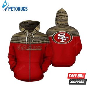 San Francisco 49Ers Ncaa Football Maori Tattoo San Francisco 49Ers 3D Hoodie