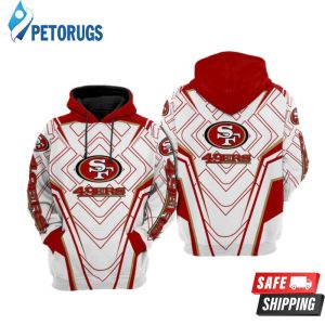 San Francisco 49Ers Nfl Football V2 San Francisco 49Ers 3D Hoodie