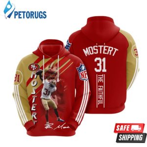 San Francisco 49Ers Raheem Mostert 3D Hoodie