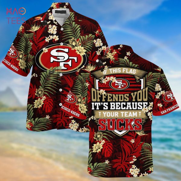 San Francisco 49ers NFL-Summer Hawaiian Shirt And Shorts