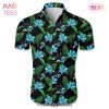 San Jose Sharks Hawaiian Shirt Tropical Flower summer