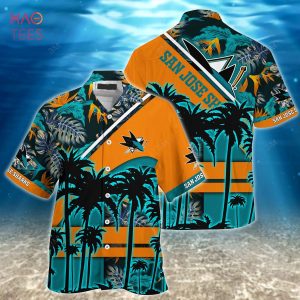 San Jose Sharks NHL-Summer Hawaiian Shirt And Shorts