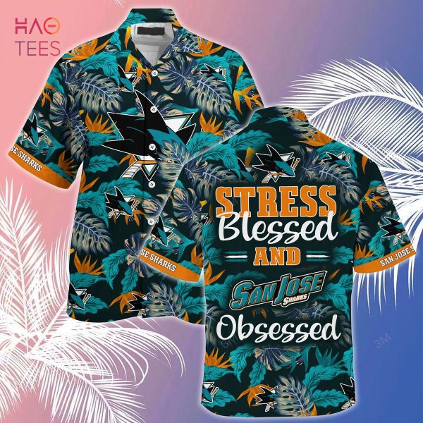 San Jose Sharks NHL-Summer Hawaiian Shirt And Shorts