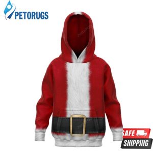 Santa Claus Christmas Kids 3D Hoodie