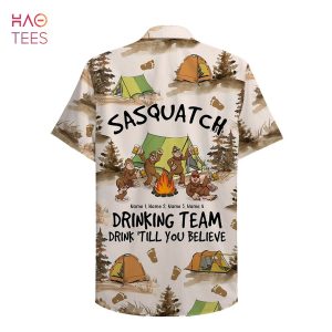 Sasquatch Drinking Team