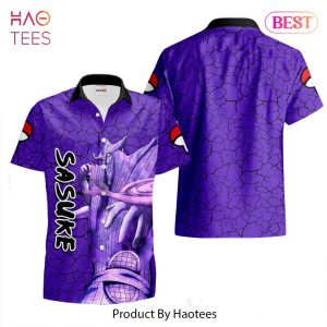 Sasuke Uchiha Susanoo Hawaiian Shirts Custom Anime Merch Clothes for Men Women