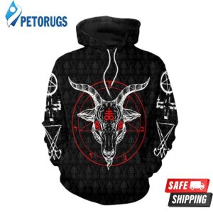 Satanic 666 3D Hoodie