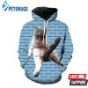 Scratch Post And Chill 3D Hoodie