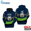 Seattle Seahawks Ncaa Football Seattle Seahawks Seattle Seahawks 3D Hoodie