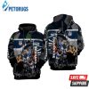 Seattle Seahawks Nfl Football Big Logo Seattle Seahawks Seattle Seahawks 3D Hoodie