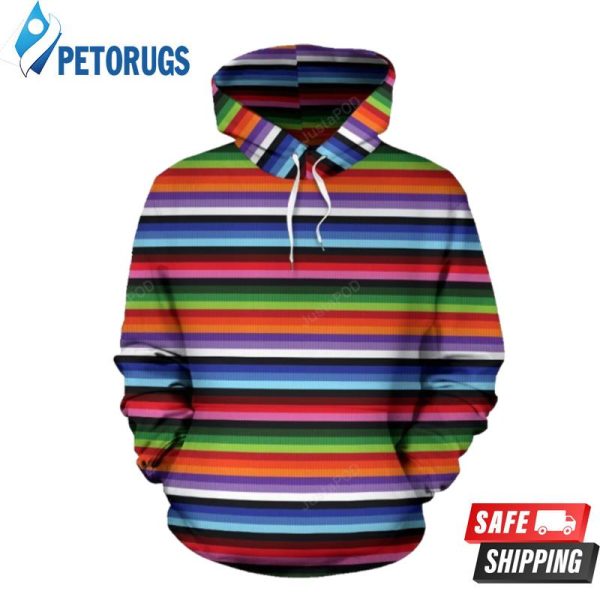 Serape 3D Hoodie