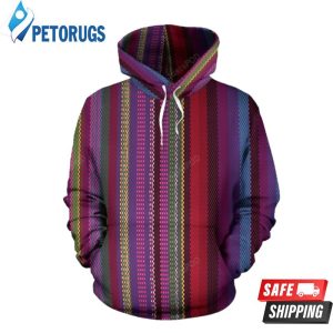 Serape Stripe 3D Hoodie