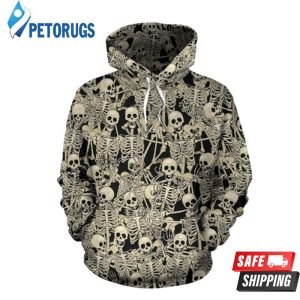 Skeleton 3D Hoodie