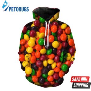 Skittles 3D Hoodie