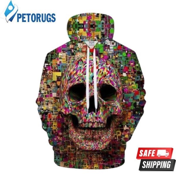 Skull 6 3D Hoodie