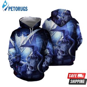 Skull Dragon 3D Hoodie