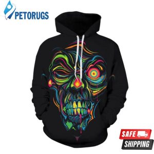 Skull E Sweart 3D Hoodie