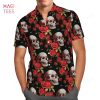 Skull Roses Hawaiian Shirt