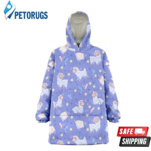 Sleeping Sheep Pattern Snug 3D Hoodie