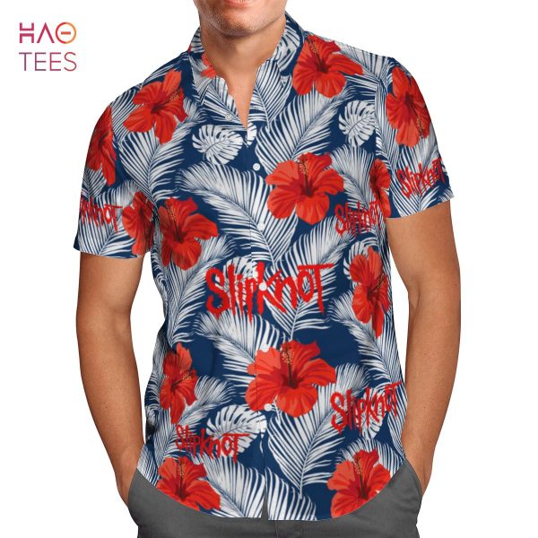 Slipknot Fashion Blue Hawaiian Shirt