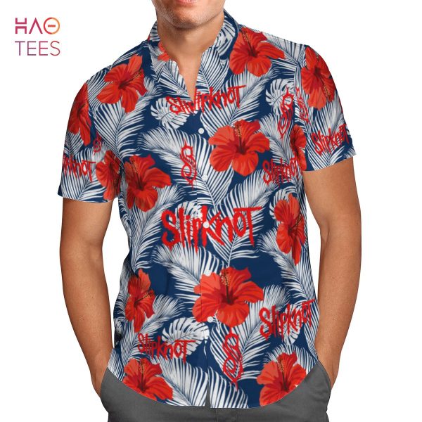 Slipknot Fashion Red Blue Hawaiian Shirt