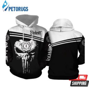 Slipknot Punisher Skull 3D Hoodie